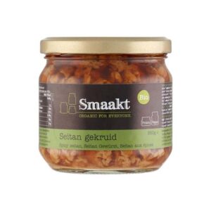Σεϊτάν Βιολογικό Καυτερό Smaakt σε γυάλινο βάζο
