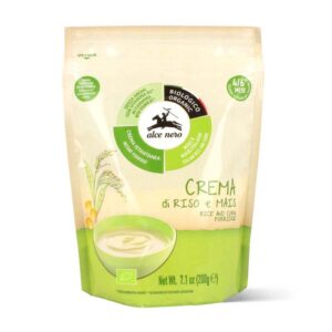 Organic rice and corn cream with B1 Vitamins (from 4 months) Alce Nero