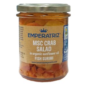 Καβουροσαλάτα σε Βιολογικό Ηλιέλαιο (γυάλινο βάζο)