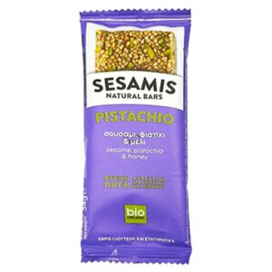 Παστέλι με Σουσάμι, Φιστίκι και Μέλι Sesamis