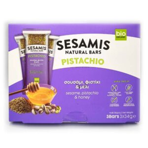 Παστέλι με Σουσάμι, Φιστίκι και Μέλι 3 ΤΕΜΑΧΙΑ Sesamis
