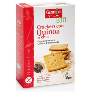 Κράκερς με κινόα και σπόρους τσία χωρίς γλουτένη
