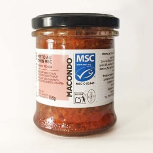 Pesto με Τόνο βιώσιμης καλλιέργειας MSC και αποξηραμένη Ντομάτα Macondo